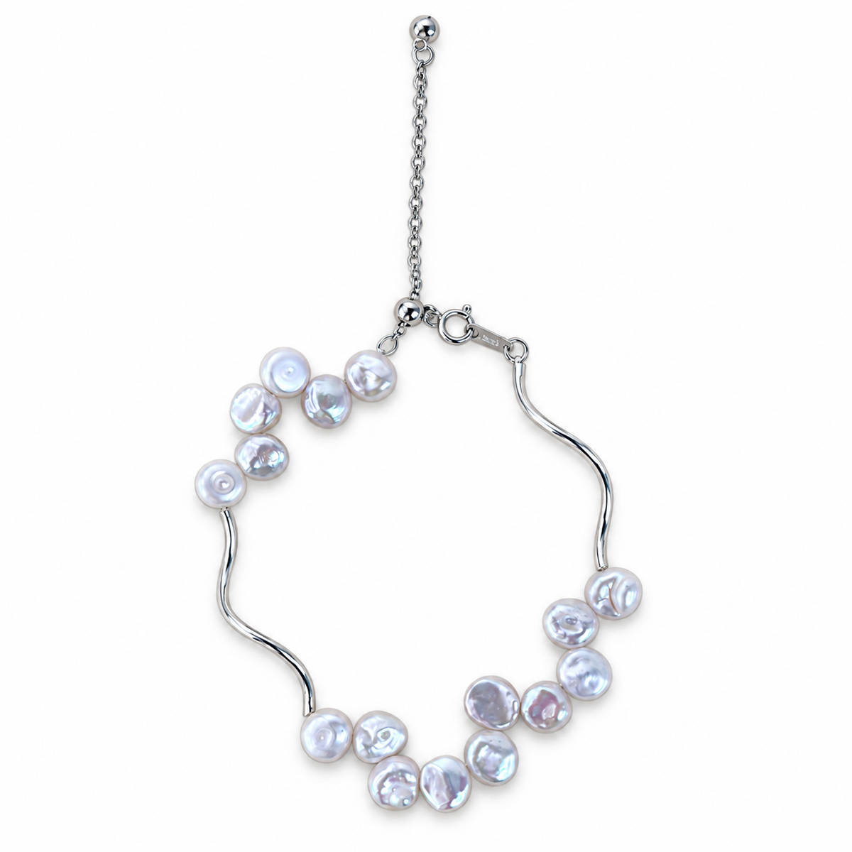 Natural Pearl Necklace & Bracelet Set | PARIS by LAFUNNYBONE