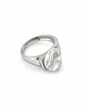 Natural Baroque Pearl Ring in 925 Sterling Silver｜BRUT