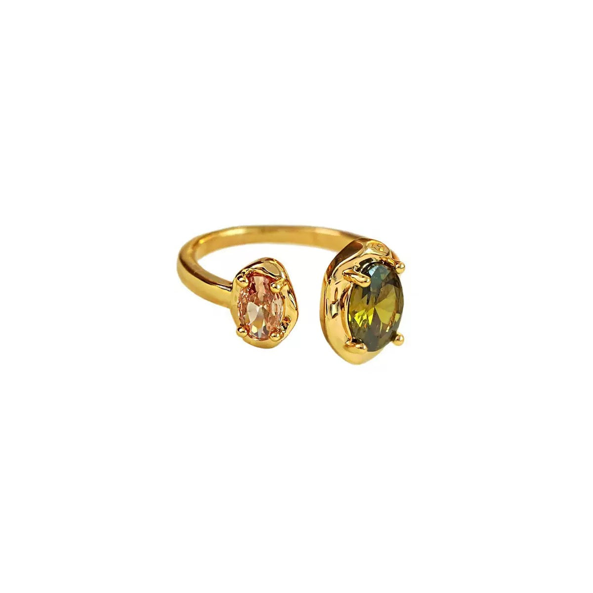 Jardín Solaire 4 diamonds ring