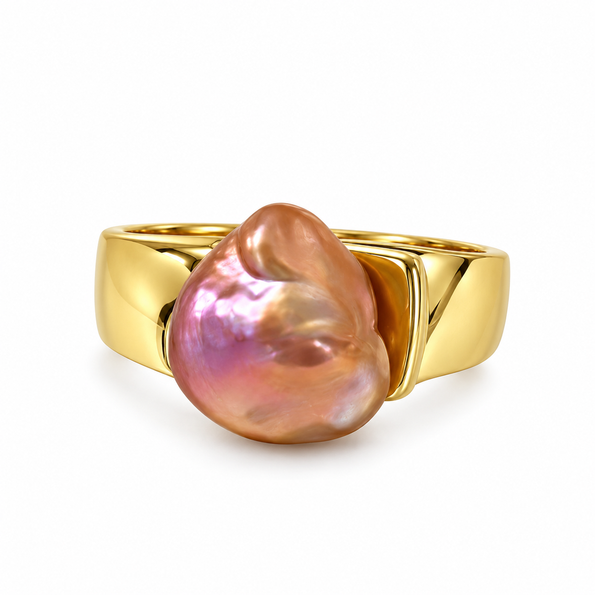 Baroque Pearl Statement Ring | LEXI