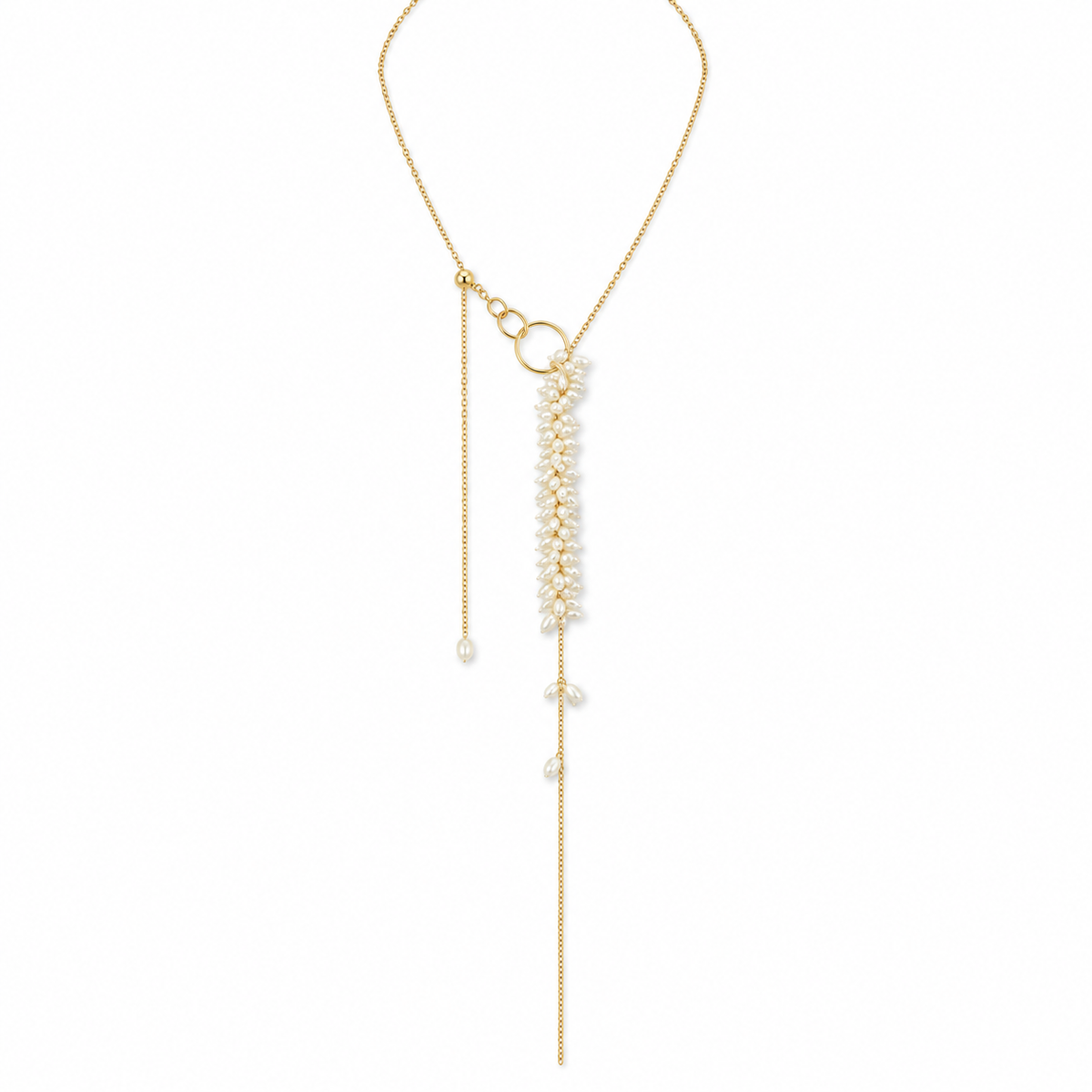 Multi-Way Baroque Pearl Cluster Necklace | CEREAL