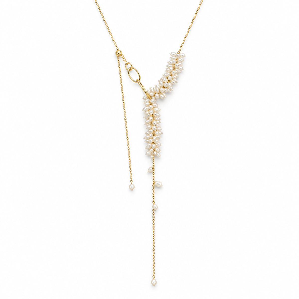 Multi-Way Baroque Pearl Cluster Necklace | CEREAL