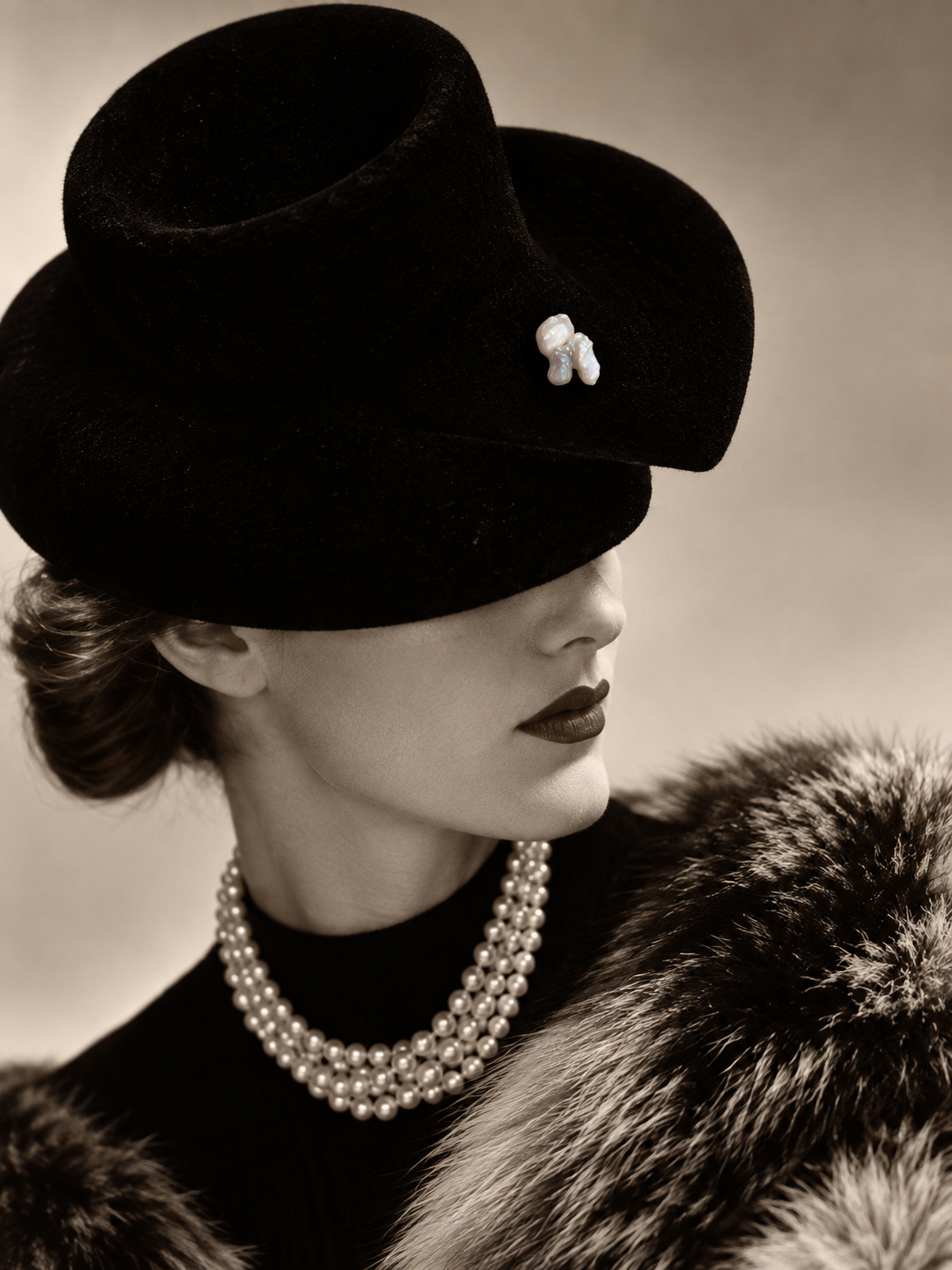 Single Baroque Pearl Brooch | FORME