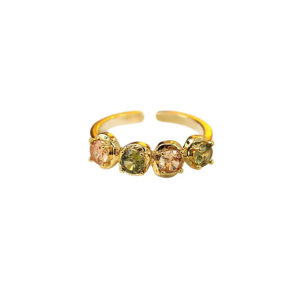 Jardín Solaire 4 diamonds ring