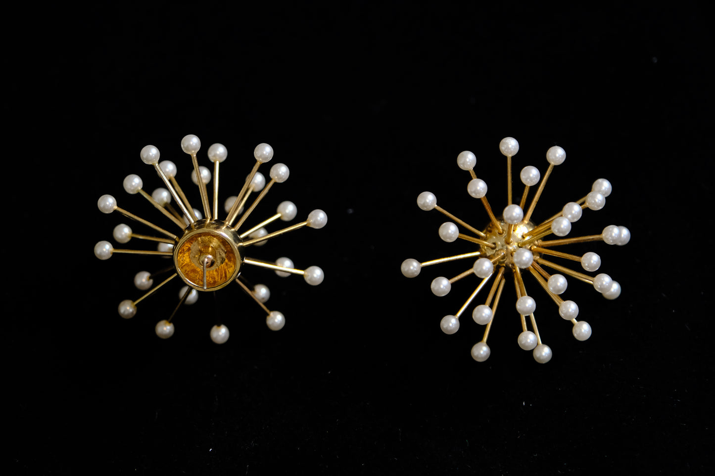 The DUOs Iconic Fireworks Pearly Earrings