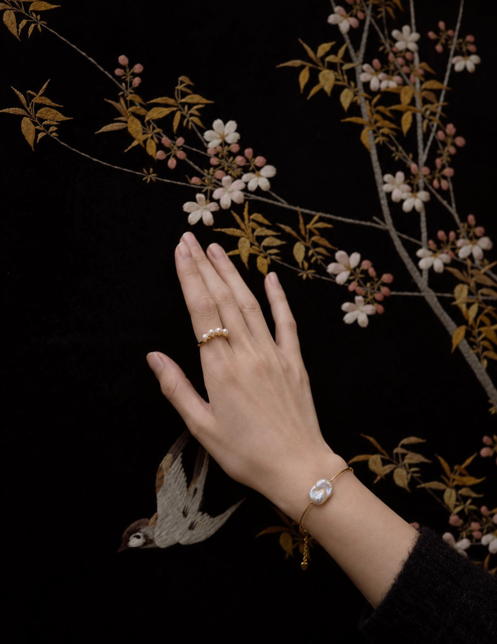 Ayaka Freshwater Pearl Ring — KYOTO Collection