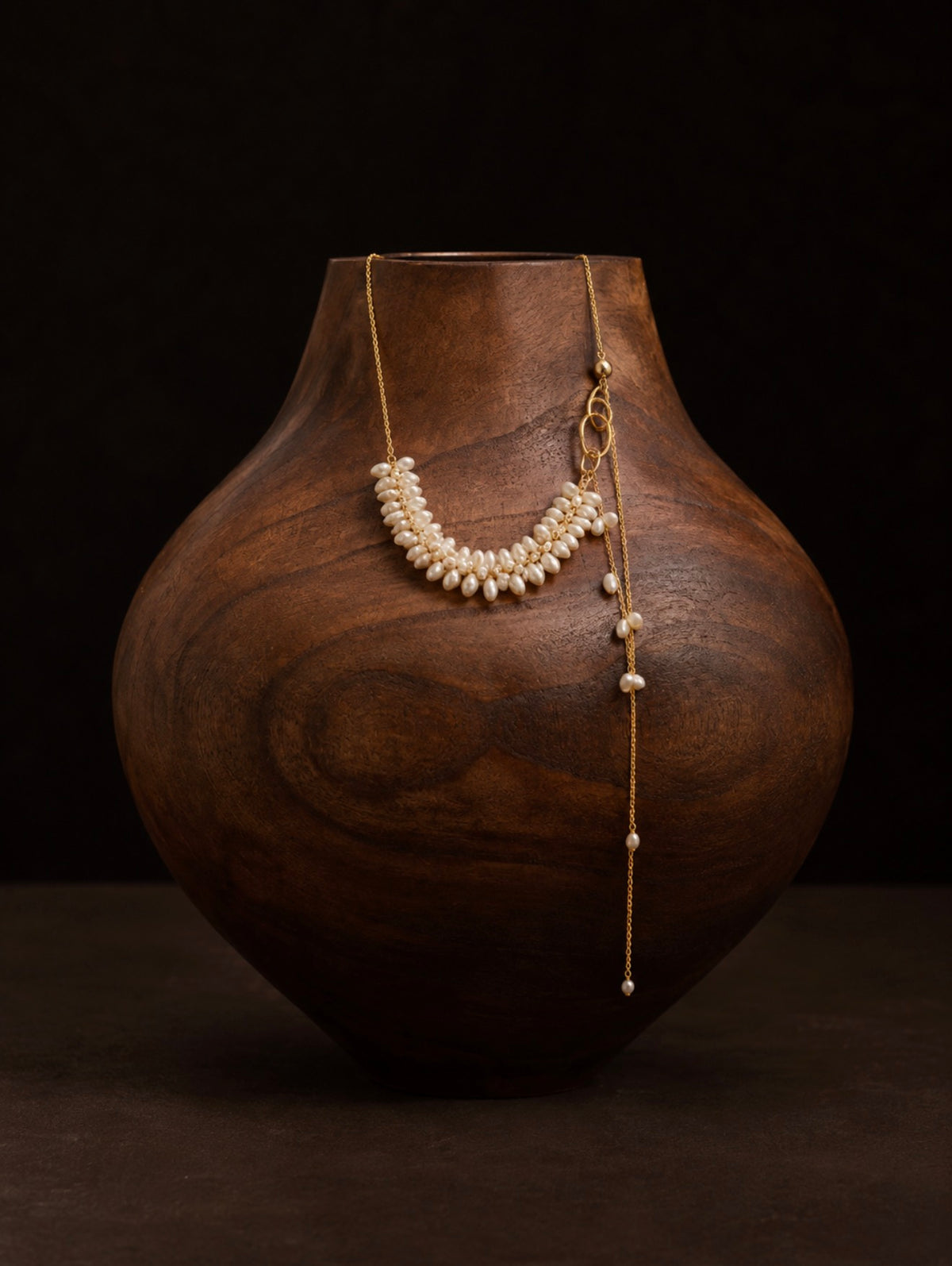 Multi-Way Baroque Pearl Cluster Necklace | CEREAL